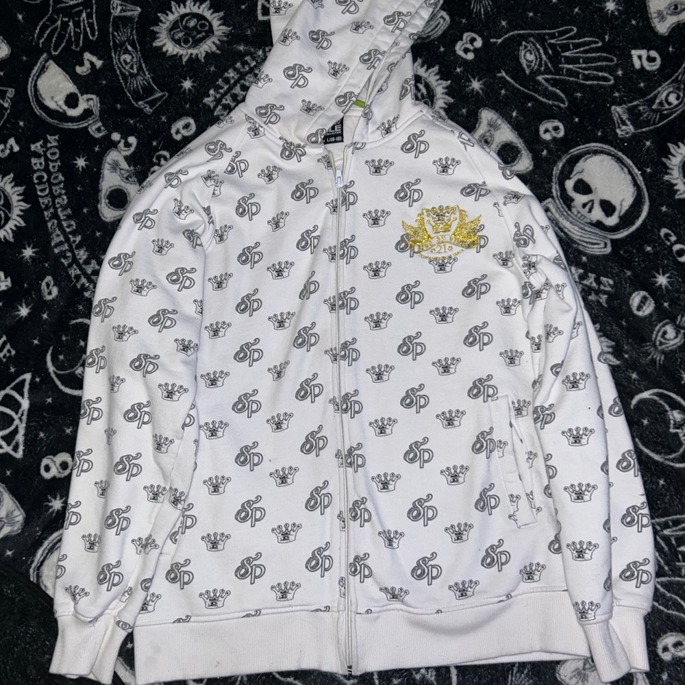 King of kings Southpole zip up hoodie size large